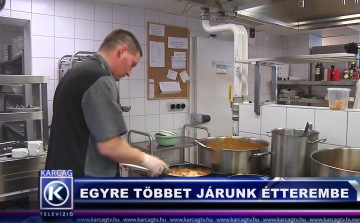 EGYRE TÖBBET JÁRUNK ÉTTEREMBE