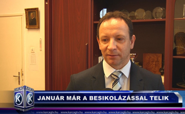 JANUÁR MÁR A BEISKOLÁZÁSSAL TELIK