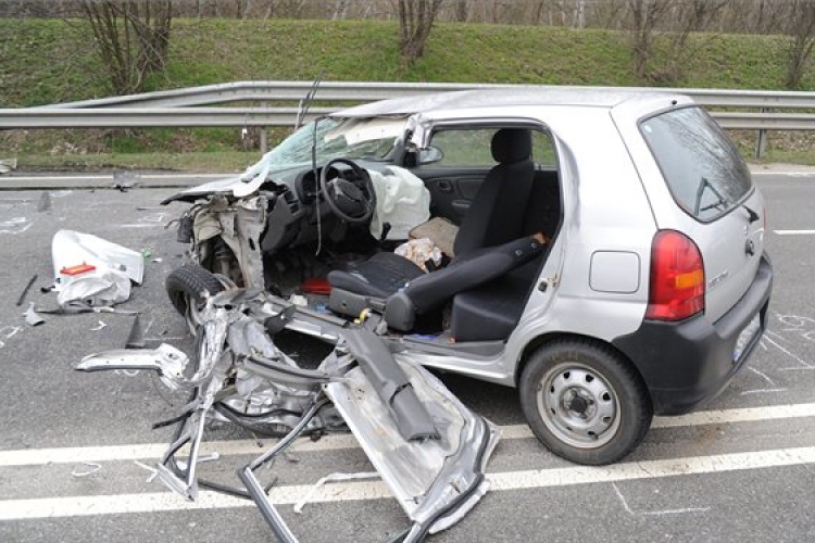 Súlyos baleset történt a külső Váci úton