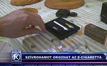 SZÍVROHAMOT OKOZHAT AZ E-CIGARETTA