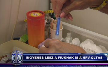 INGYENES LESZ A FIÚKNAK IS A HPV OLTÁS