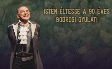 Bodrogi 90 - Gálaműsorral köszöntik a Kossuth-díjas színészt
