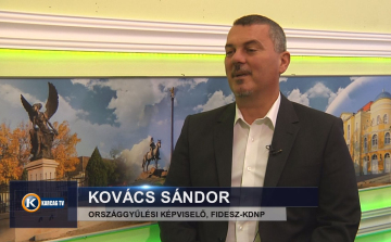 A Karcag Tv vendége volt Kovács Sándor országgyűlési képviselő