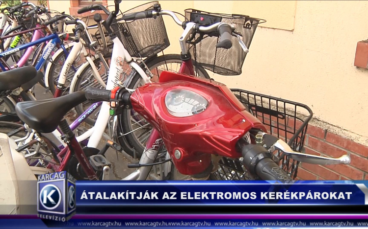 ÁTALAKÍTJÁK AZ ELEKTROMOS KERÉKPÁROKAT