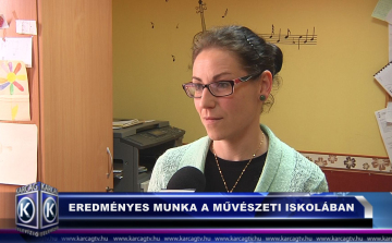 EREDMÉNYES MUNKA A MŰVÉSZETI ISKOLÁBAN