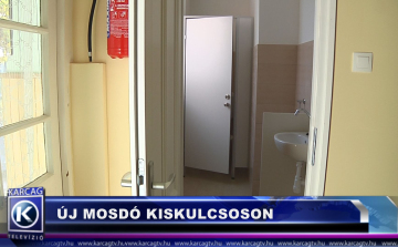 Új mosdó a Kiskulcsosi iskolában