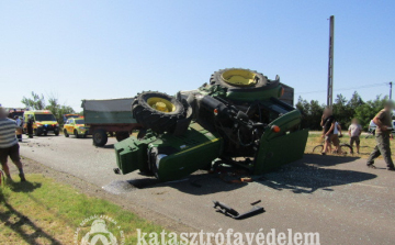 Baleset Mezőtúrnál