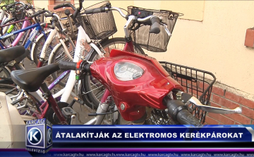 ÁTALAKÍTJÁK AZ ELEKTROMOS KERÉKPÁROKAT