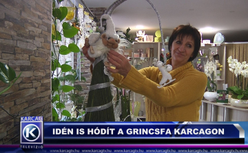 IDÉN IS HÓDÍT A GRINCSFA
