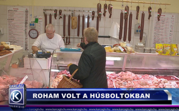ROHAM VOLT A HÚSBOLTOKBAN