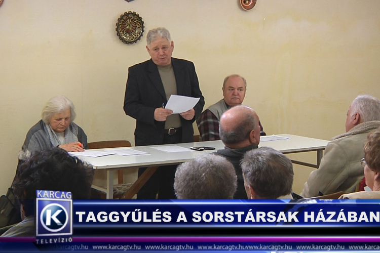 TAGGYŰLÉS A SORSTÁRSAK HÁZÁBAN