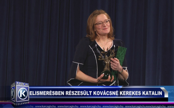 ELISMERÉSBEN RÉSZESÜLT KEREKES KATALIN