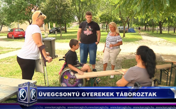 Üvegcsontú gyerekek táboroztak
