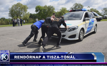 Rendőrnap a Tisza-tónál