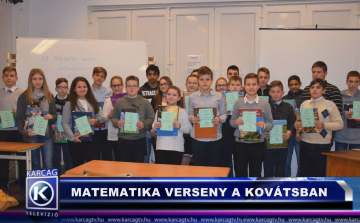 MATEMATIKA VERSENY A KOVÁTSBAN