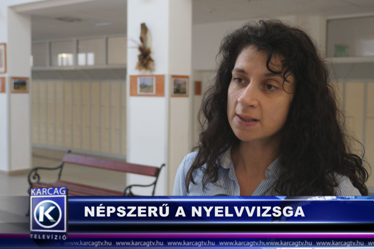 NÉPSZERŰ A NYELVVIZSGA
