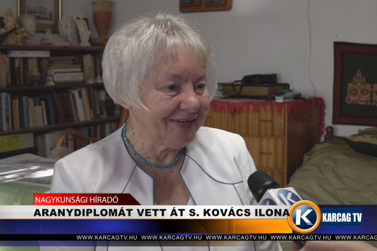 ARANYDIPLOMÁT VETT ÁT S. KOVÁCS ILONA