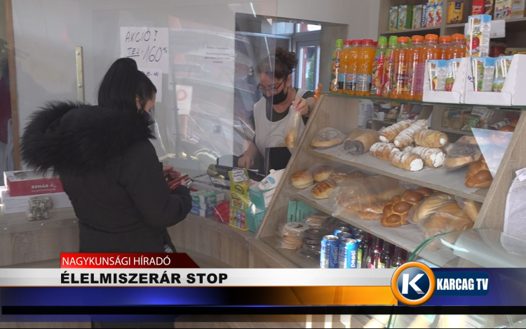 ÉLELMISZERÁRSTOP