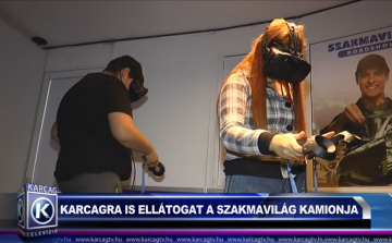 KARCAGRA IS ELLÁTOGAT A SZAKMAVILÁG KAMIONJA
