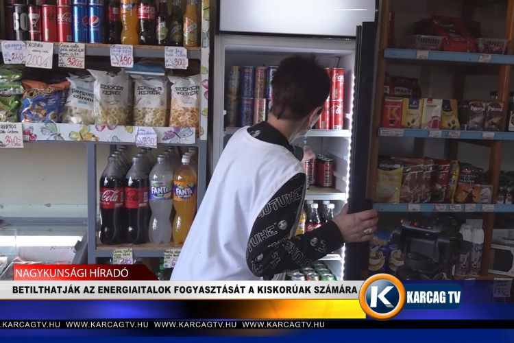 BETILTHATJÁK AZ ENERGIAITALOK FOGYASZTÁSÁT A KISKORÚAK SZÁMÁRA