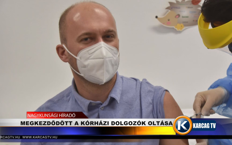 Megkezdődött a kórházi dolgozók oltása 