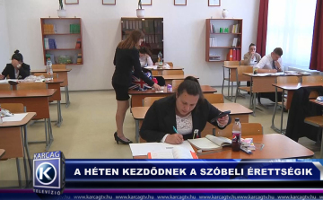 A héten kezdődnek a szóbeli érettségik