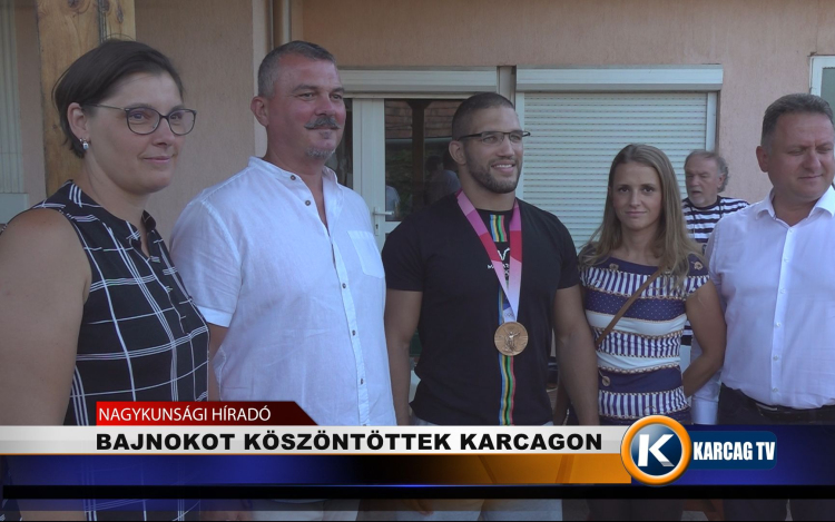 OLIMPIAI BRONZÉRMES SPORTOLÓT KÖSZÖNTÖTTEK KARCAGON