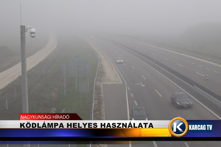 A KÖDLÁMPA HELYES HASZNÁLATA
