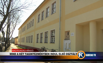 Mind a két tagintézményben indul eslő osztály