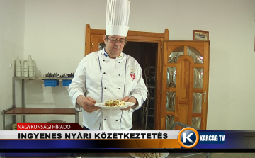INGYENES NYÁRI KÖZÉTKEZTETÉS