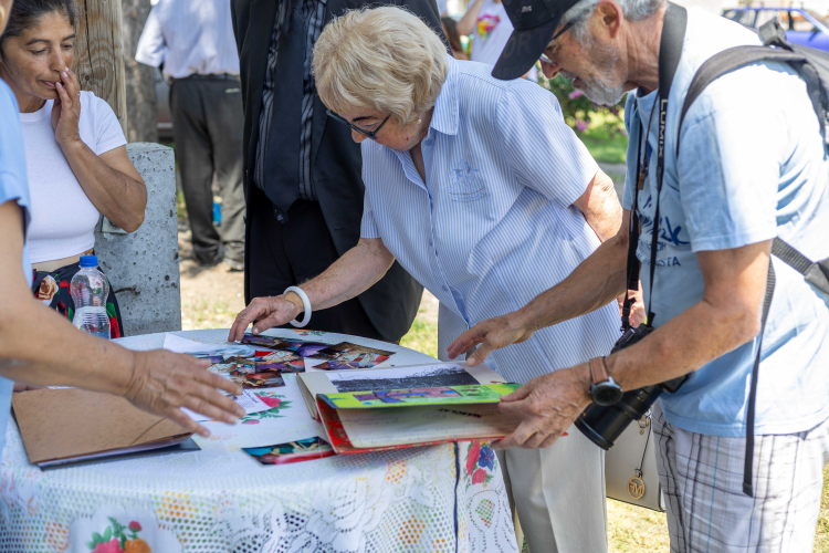 Emlékpark Farkas Zoltánné Rózsika néni tiszteletére