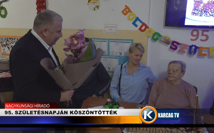 95. SZÜLETÉSNAPJÁN KÖSZÖNTÖTTÉK