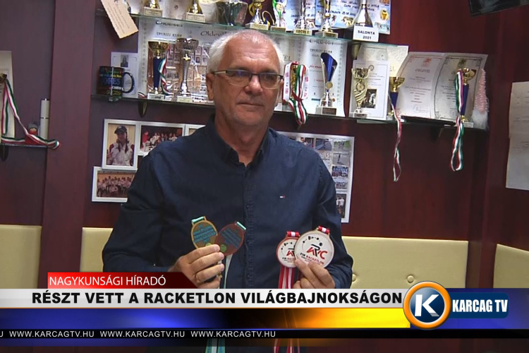 RÉSZT VETT A RACKETLON VILÁGBAJNOKSÁGON