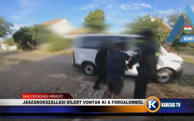 JÁSZÁROKSZÁLLÁSI DÍLERT VONTAK KI A FORGALOMBÓL