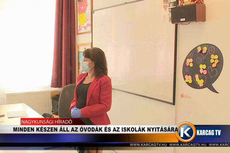MINDEN KÉSZEN ÁLL AZ ÓVODÁK ÉS AZ ISKOLÁK NYITÁSÁRA