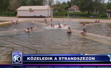 Közeledik a strandszezon
