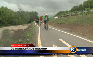 ÚJ KERÉKPÁROS REKORD