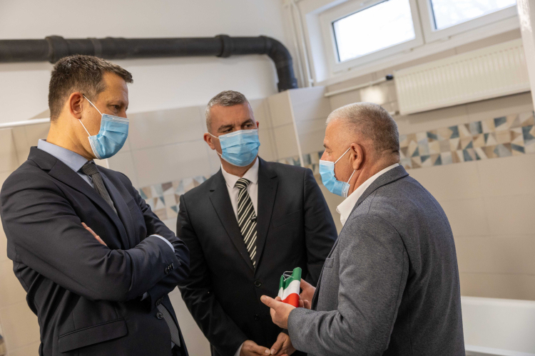 Tiszaág Integrált Szociális Intézmény átadója