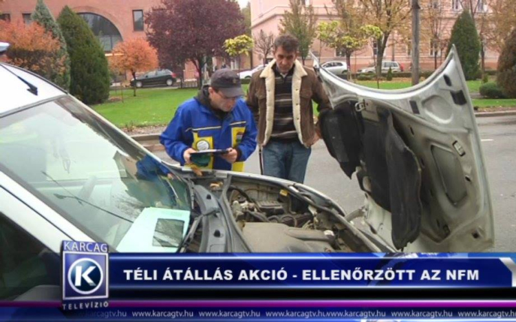 TÉLI ÁTÁLLÁS AKCIÓ - ELLENŐRZÖTT AZ NFM