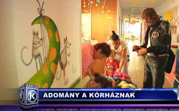 Adomány a kórháznak