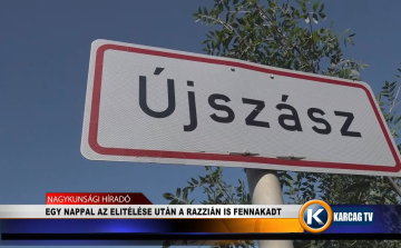 EGY NAPPAL AZ ELITÉLÉSE UTÁN A RAZZIÁN IS FENNAKADT