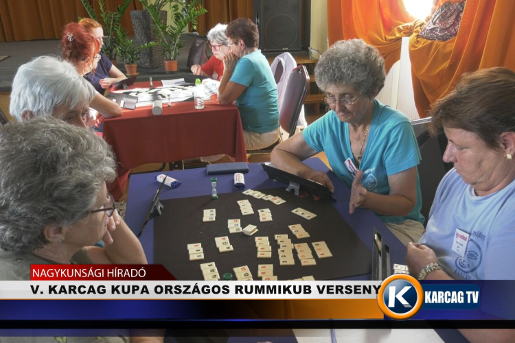 V. KARCAG KUPA ORSZÁGOS RUMMIKUB VERSENY