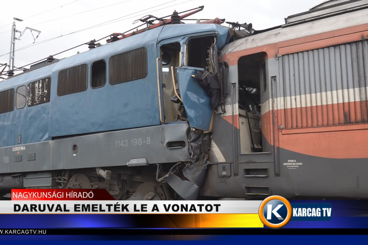 DARUVAL EMELTÉK LE A VONATOT
