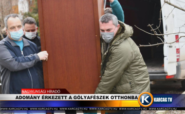 Adomány érkezett a Gólyafészek otthonba