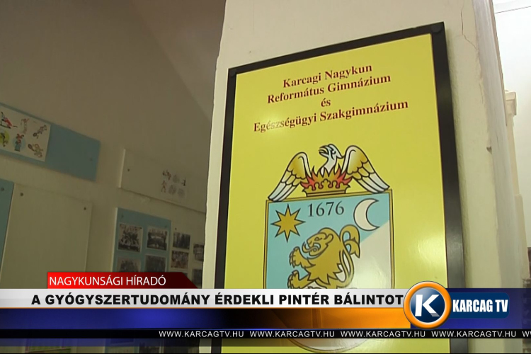 A GYÓGYSZERTUDOMÁNY ÉRDEKLI PINTÉR BÁLINTOT