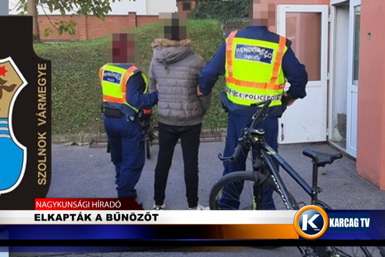 ELKAPTÁK A BŰNÖZŐT