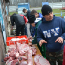 Disznótoroztak a karcagi focisták