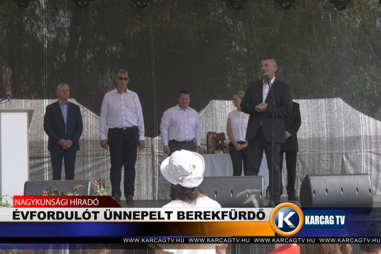 ÉVFORDULÓT ÜNNEPELT BEREKFÜRDŐ