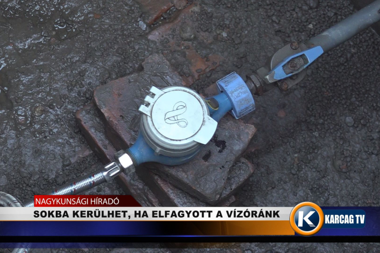 SOKBA KERÜLHET, HA ELFAGYOTT A VÍZÓRÁNK