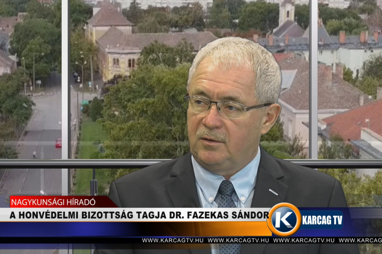 A HONVÉDELMI BIZOTTSÁG TAGJA DR. FAZEKAS SÁNDOR 